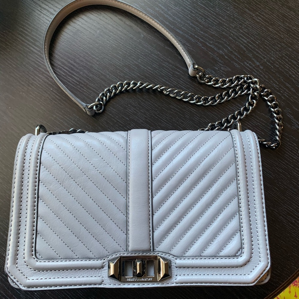 Rebecca Minkoff Quilted Crossbody Bag Like New - Picture 4 of 8